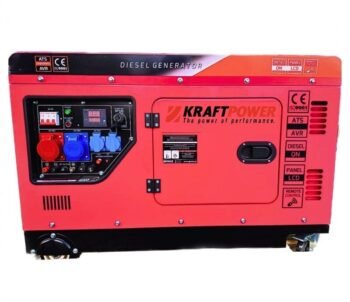 Groupe électrogène diesel 6300 W (7,9 kVA) – insonorisé, monophasé & triphasé