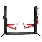 Pont élévateur hydraulique 2 colonnes avec cadre de renfort – levage 4 t