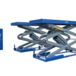 Pont élévateur à ciseaux hydraulique 3,5 tonnes avec déverrouillage pneumatique