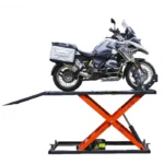 Pont élévateur moto 1 tonne – déverrouillage électrique