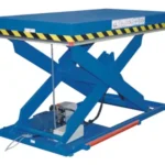 Table élévatrice simple ciseaux acier 500 kg – plateau 80 × 60 cm