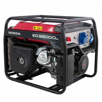 Groupe électrogène chantier 5500 W avec régulation AVR – puissance continue 5000 W, démarrage facile