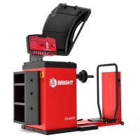 Équilibreuse automatique pour roues poids lourds – jantes 10″‑24″ avec levage pneumatique