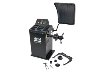 Équilibreuse automatique de pneus professionnelle – capacité jantes 10″ – 24″