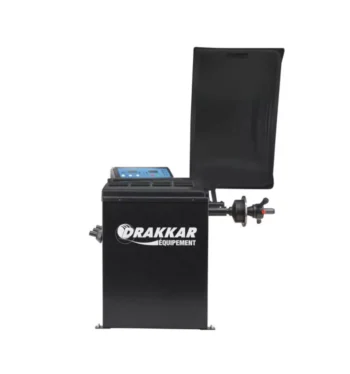 Équilibreuse semi‑automatique de roues pour voitures et utilitaires – jantes 10″ à 24″