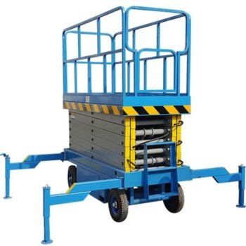 Plateforme élévatrice à ciseaux mobile – capacité 500 kg – hauteur de travail jusqu’à 12 m – alimentation 230 V