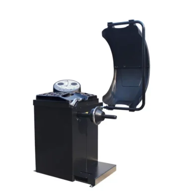 Équilibreuse automatique de roues pour jantes 10″–24″ – précision 1 g, saisie automatique