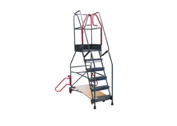 Escabeau professionnel à plateforme – plate-forme de travail sécurisée – multi-usage